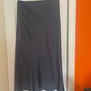 HAVEN ,Women's Gray A-Line Slip, silk skirt, worn only once.